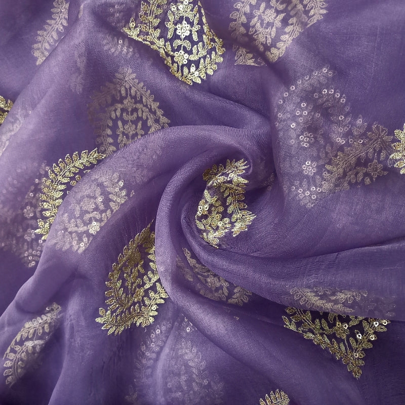 Custom Embroidered Organza Fabric Manufacturer
